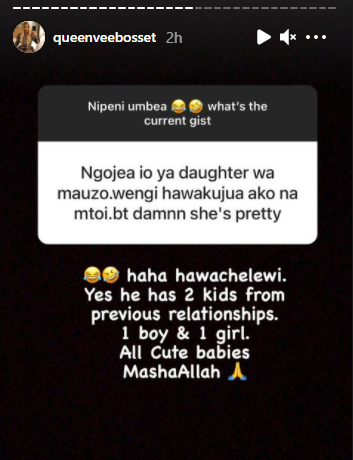 Vera Sidika welcomes daughter with husband Brown Mauzo