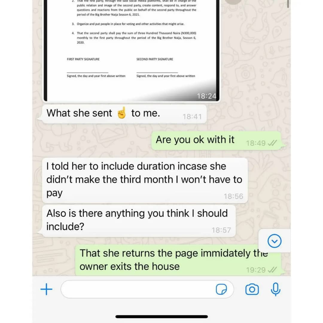 My sister gave up the marriage after finding out Kelvin sponsored Maria