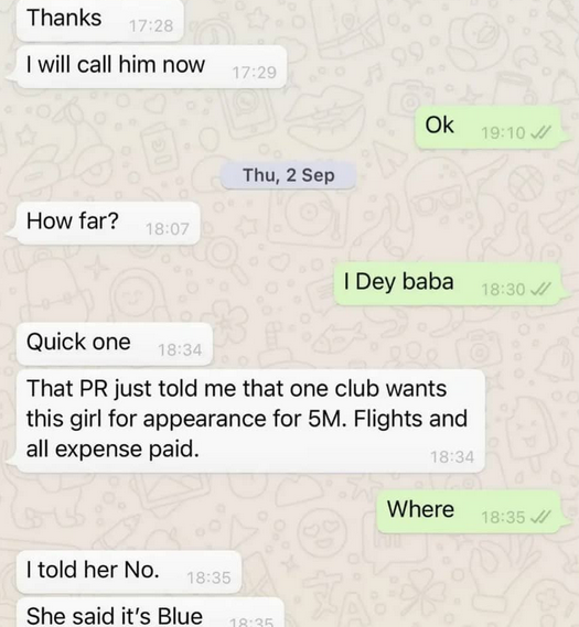 My sister gave up the marriage after finding out Kelvin sponsored Maria