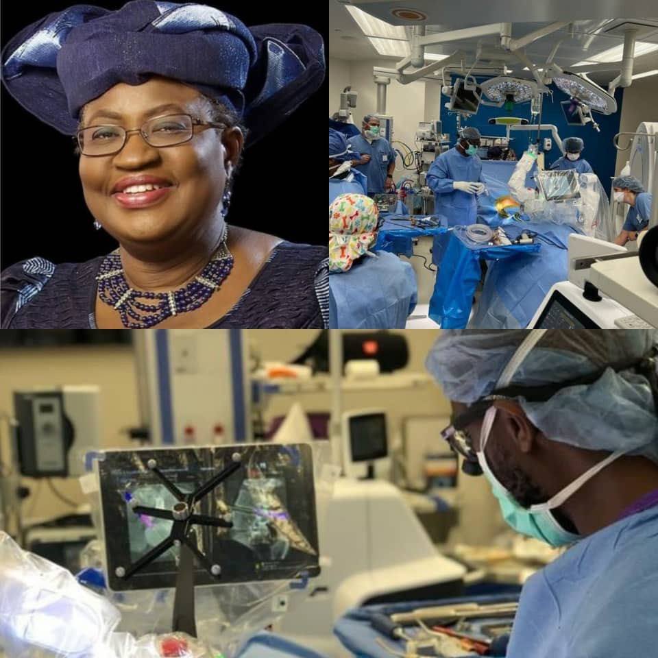 WTO DG, Ngozi Okonjo-Iweala, celebrates her son