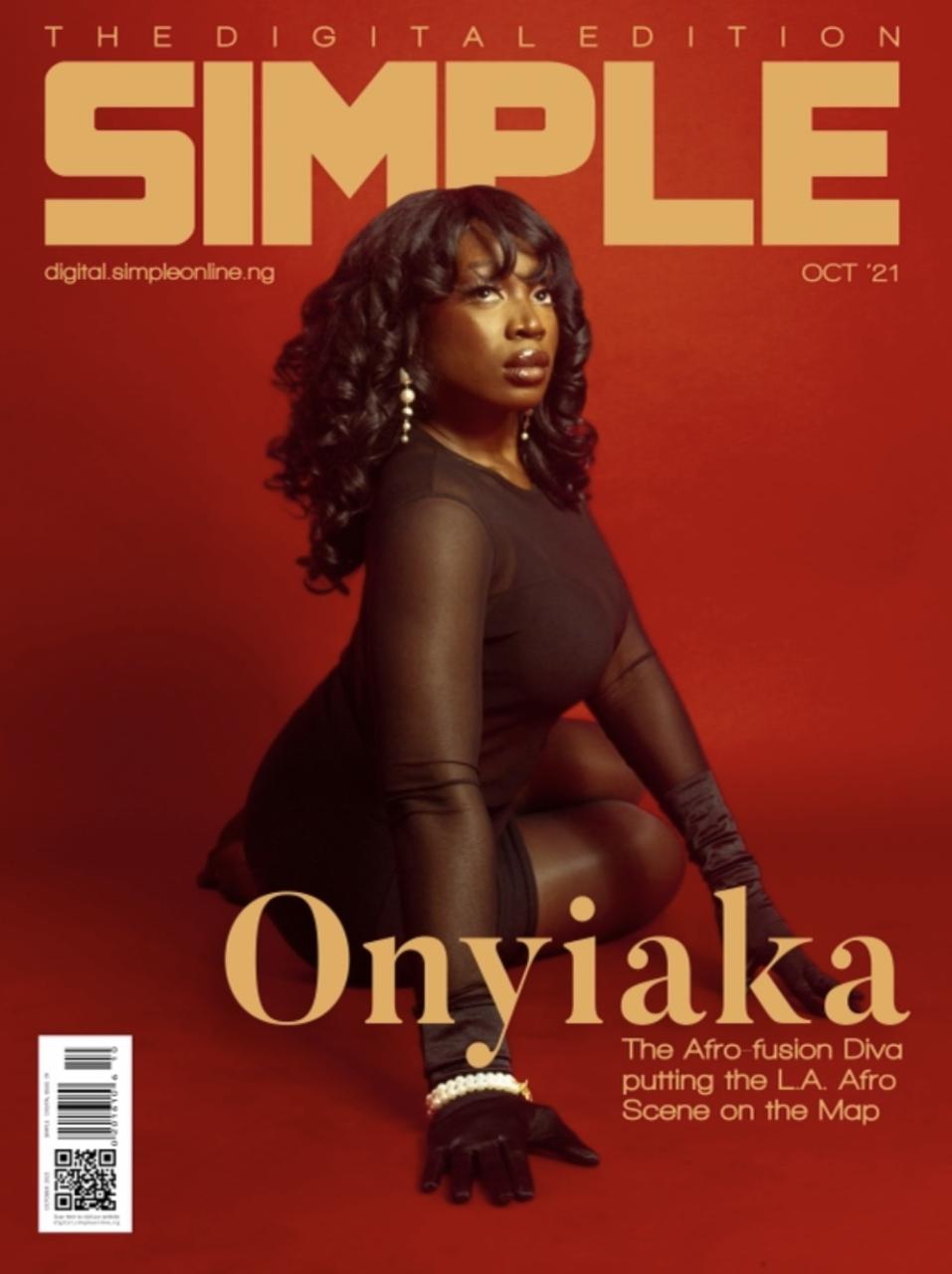 Strong And Scrumptious; Onyiaka Covers Simple Magazine's Latest Digital  Edition | 36NG