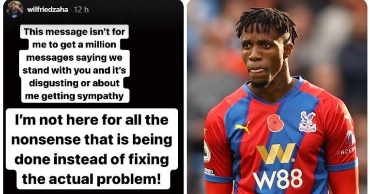 I?ll always be black and proud -Footballer, Wilfried Zaha demands action from authorities after he is racially abused on Instagram