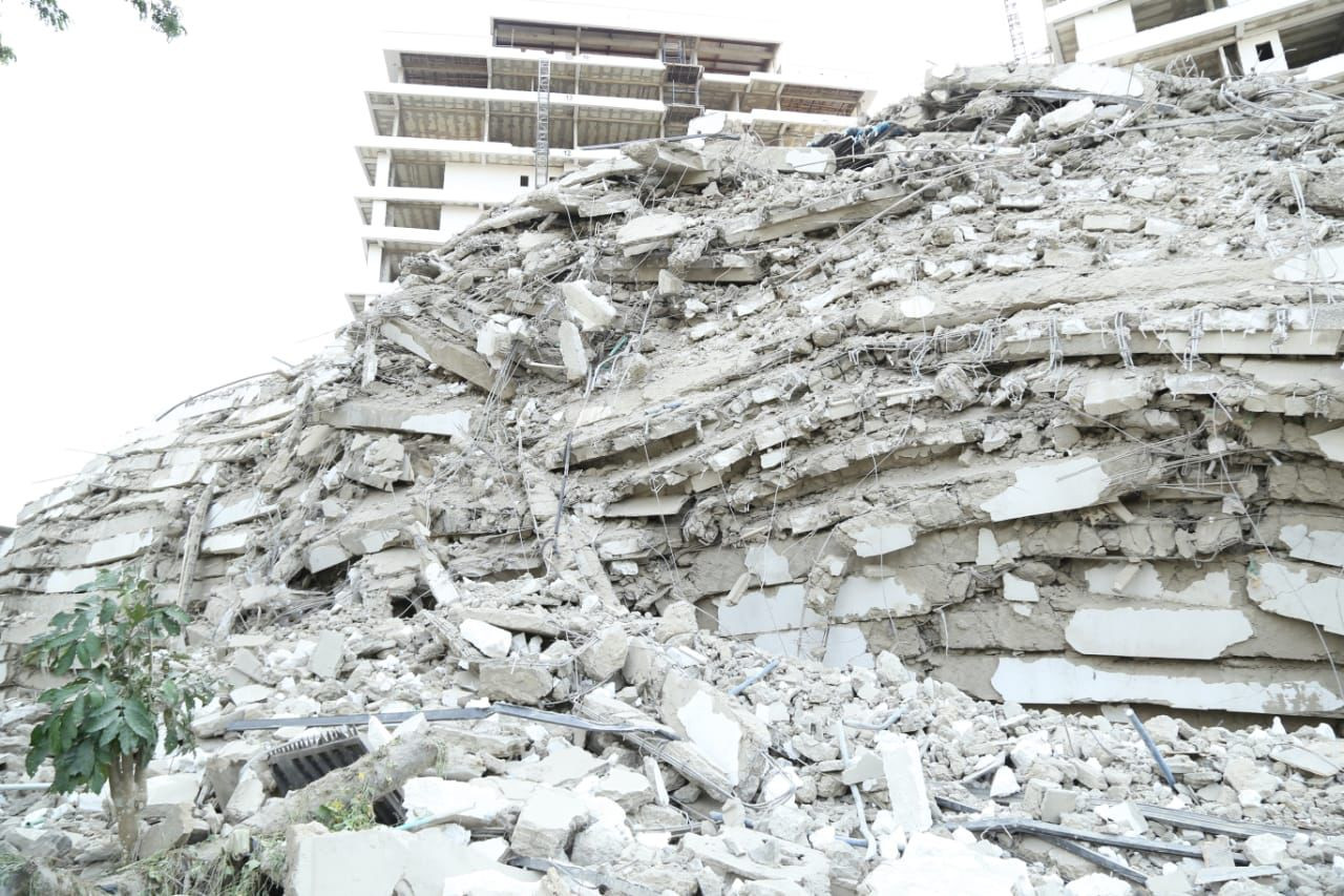 Update: Three rescued from Ikoyi building collapse  (photos)