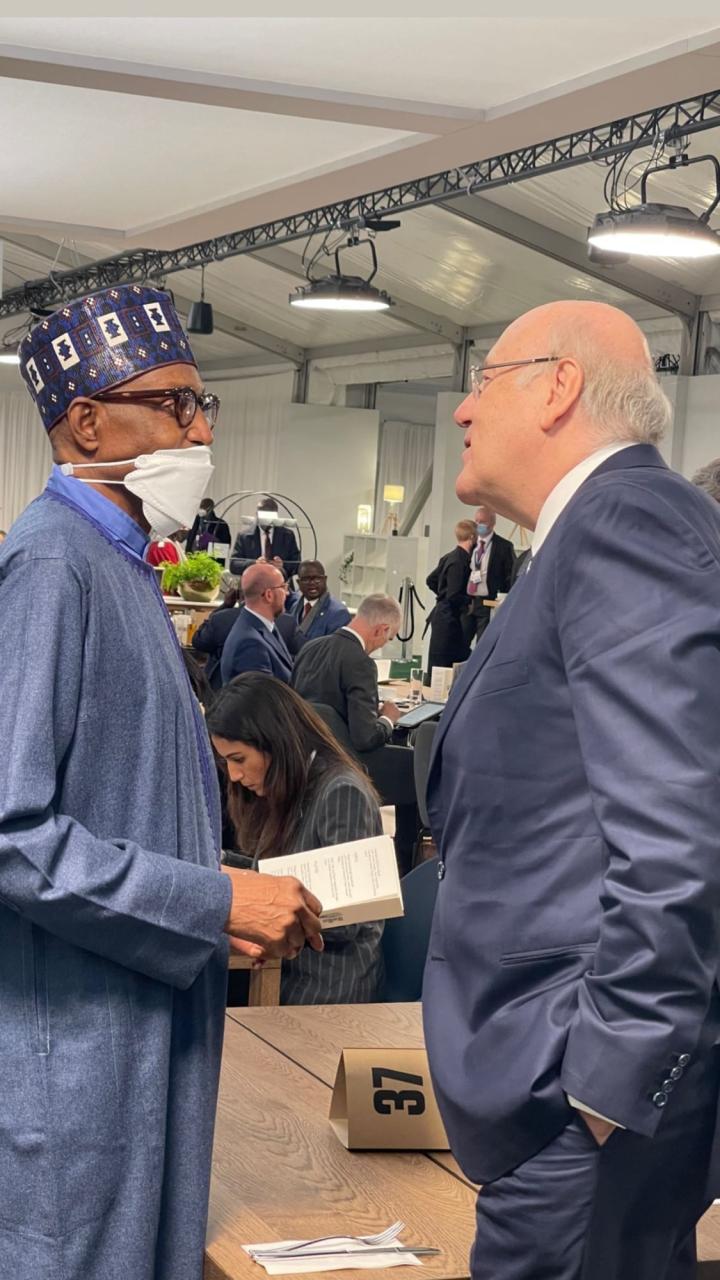 Photos: President Buhari and other world leaders at the 26th Climate Change Conference in Glasgow