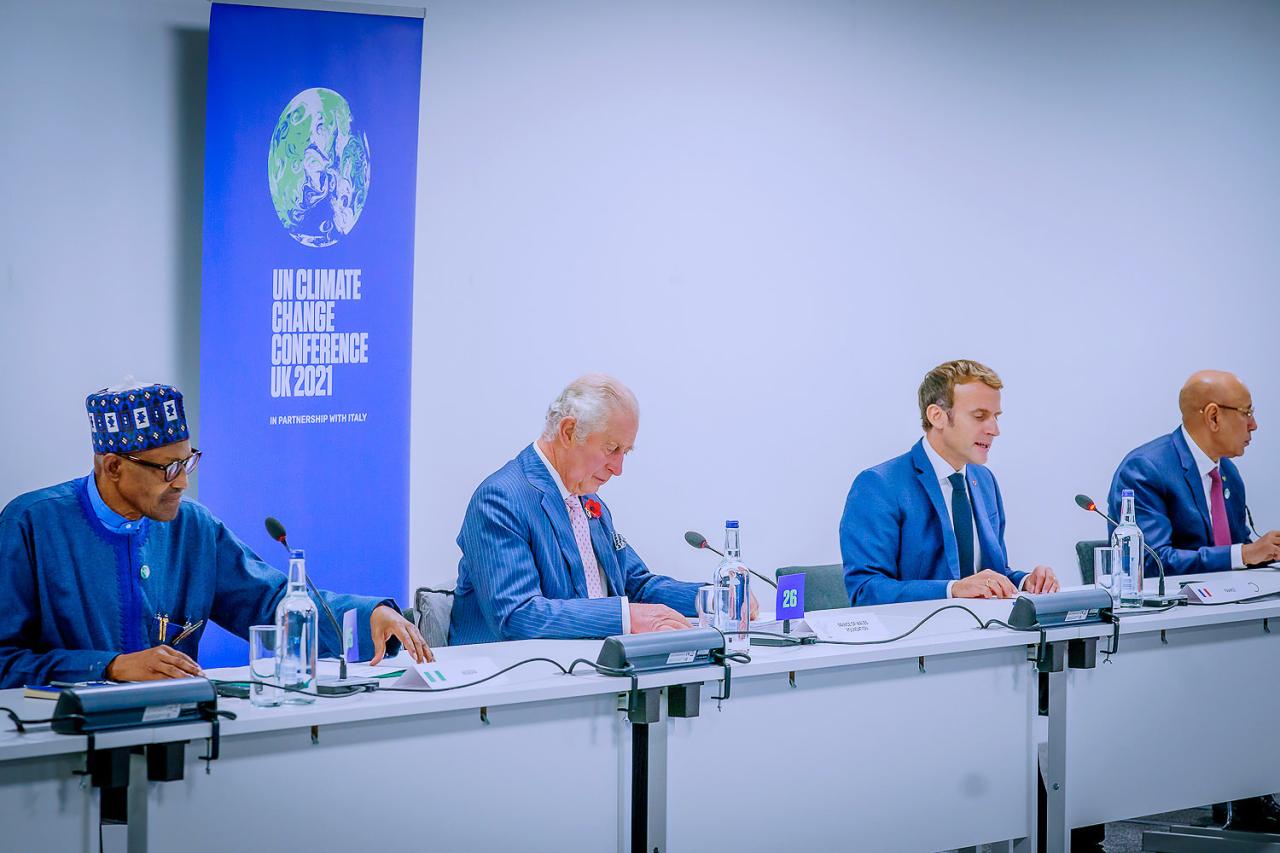 Photos: President Buhari and other world leaders at the 26th Climate Change Conference in Glasgow