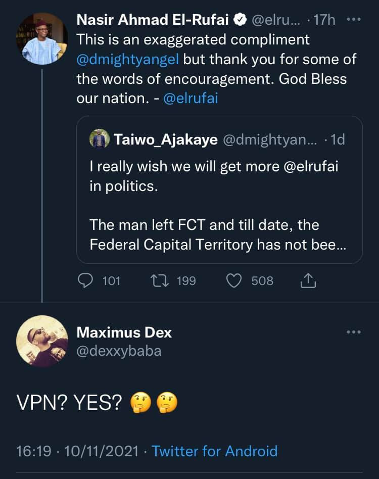 Twitter Ban: Governor El-Rufai shares new tweets, explains why he did so 