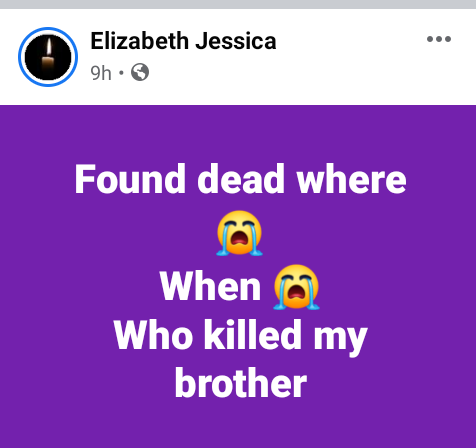 "Who killed my brother?" -  Sister of Vanguard reporter, Tordue Salem demands answers