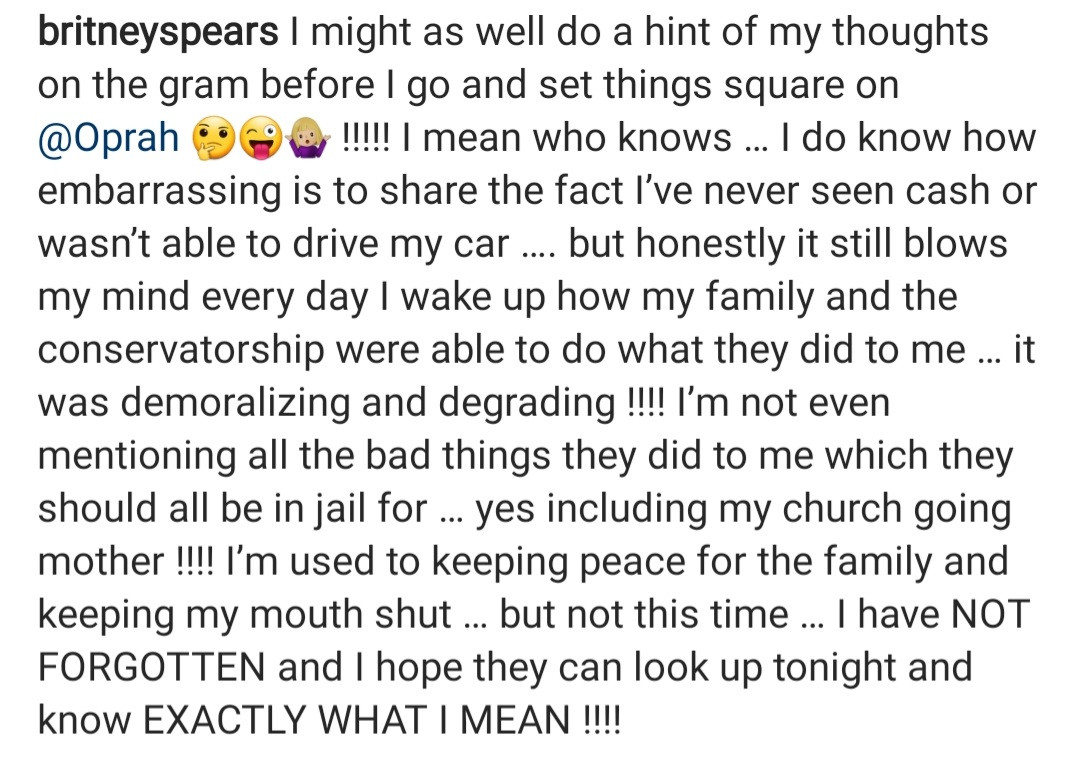 Free Britney movement saved my life - Britney Spears says as conservatorship ends after 13 years
