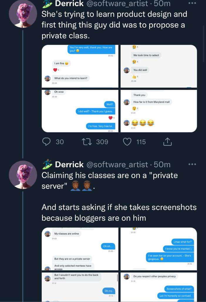 EndSARS frontliner, Moe Odele, calls out tech guy who Don Jazzy gave N1.5m to teach people coding, accuses him of propositionig sex to female applicants
