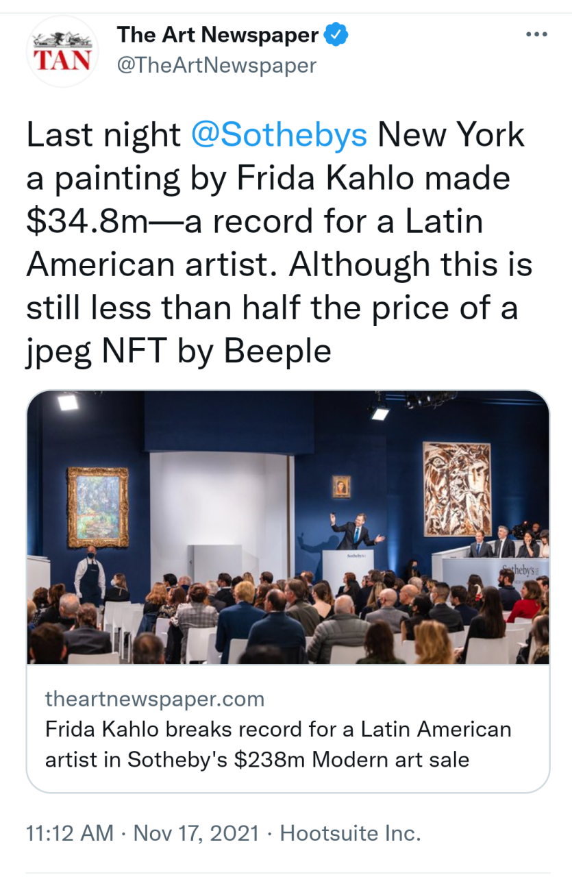 Artwork by iconic artist Frida Kahlo fetches record .9m at auction (photo)  