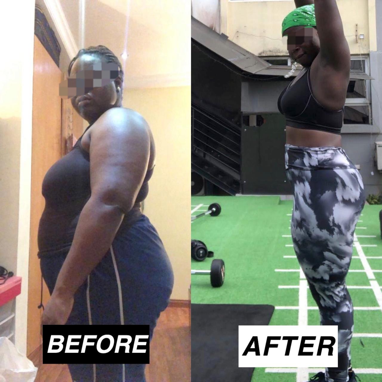 Writer shares incredible weight loss achieved in just 9 months by gyming and dieting