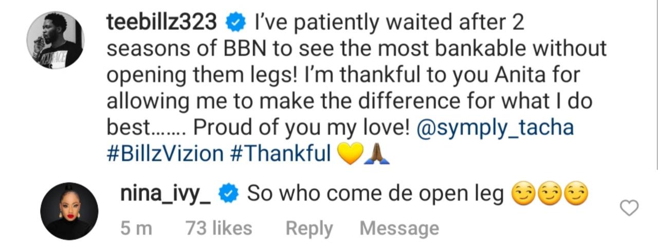 "Who come de open leg?"- BBNaija