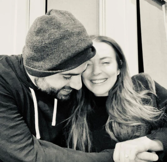 Lindsay Lohan engaged to boyfriend Bader Shammas after dating for two years