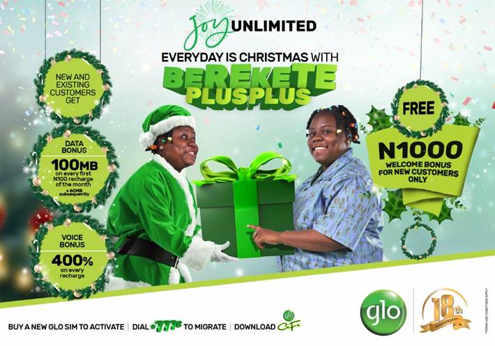 Customers relish 700% bonus, other benefits on Glo's Berekete Plus Plus -  Daily Post Nigeria
