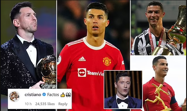 Cristiano Ronaldo publicly backs claims Lionel Messi