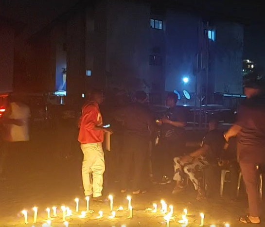 Photos from the candle light procession organized by Ijaw indigenes for Sylvester Oromoni