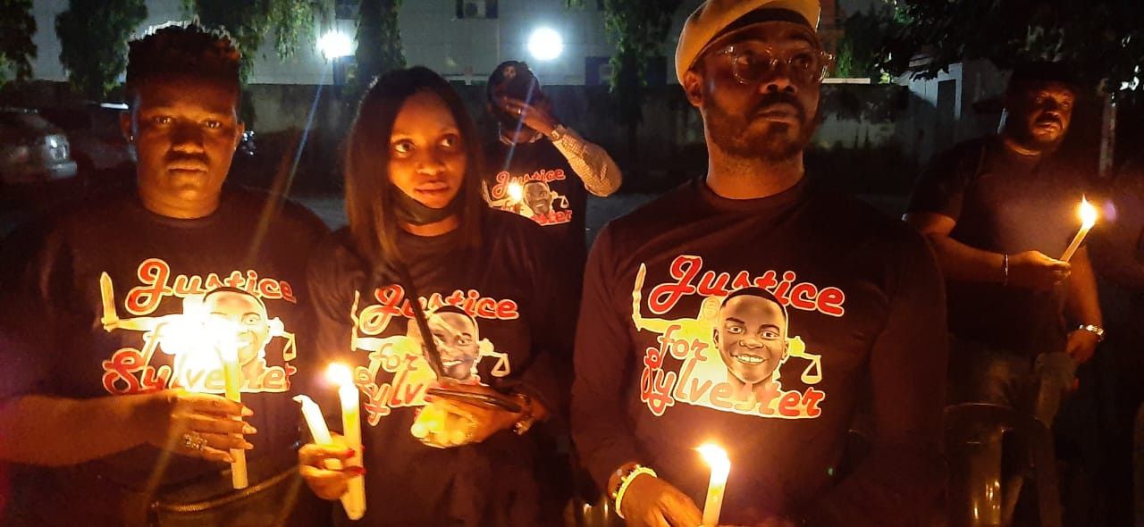 Photos from the candle light procession organized by Ijaw indigenes for Sylvester Oromoni