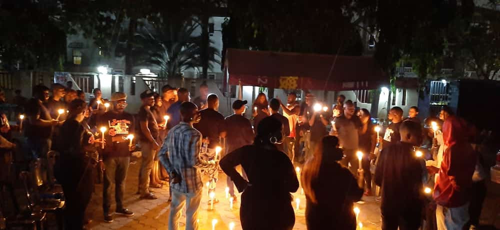Photos from the candle light procession organized by Ijaw indigenes for Sylvester Oromoni