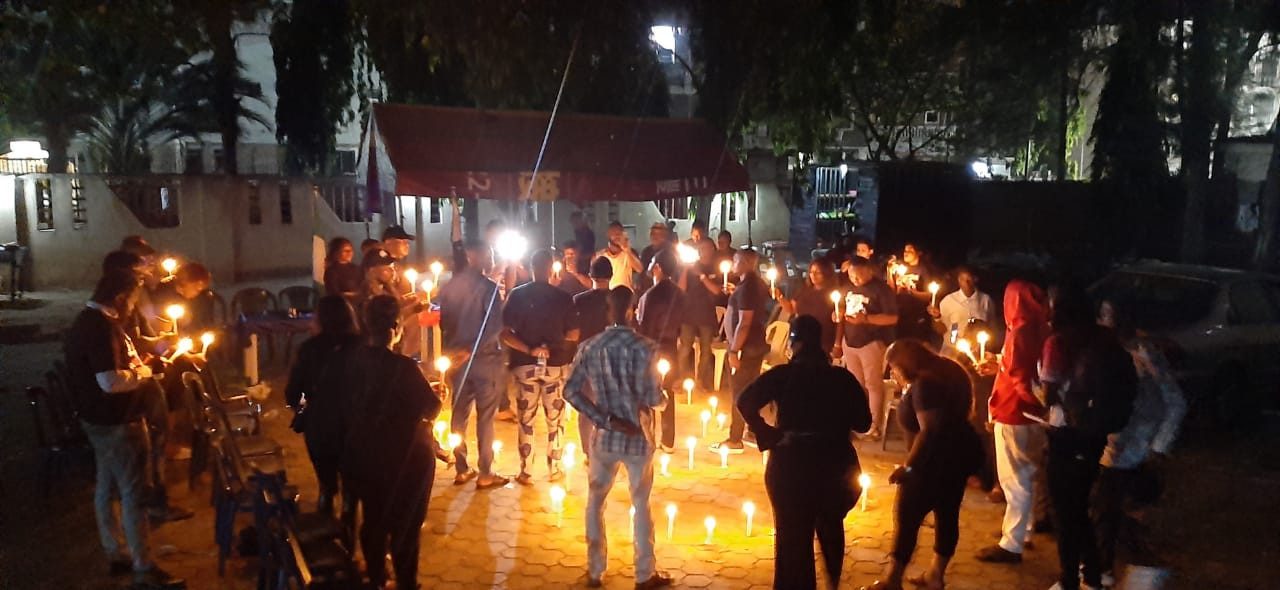 Photos from the candle light procession organized by Ijaw indigenes for Sylvester Oromoni
