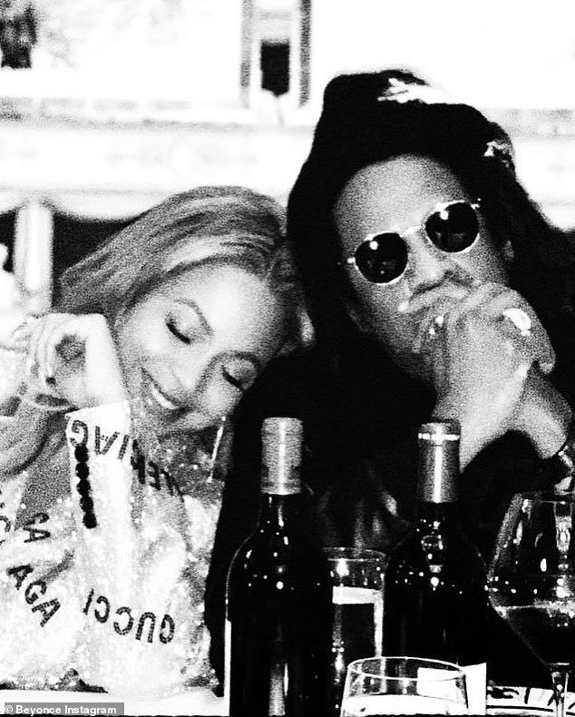Beyonce and Jay-Z share rare PDA as they kiss in intimate photos