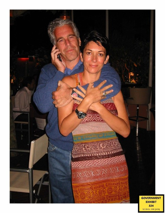 Intimate photos of Ghislaine Maxwell giving Jeffrey Epstein foot rub against her breasts on private jet released