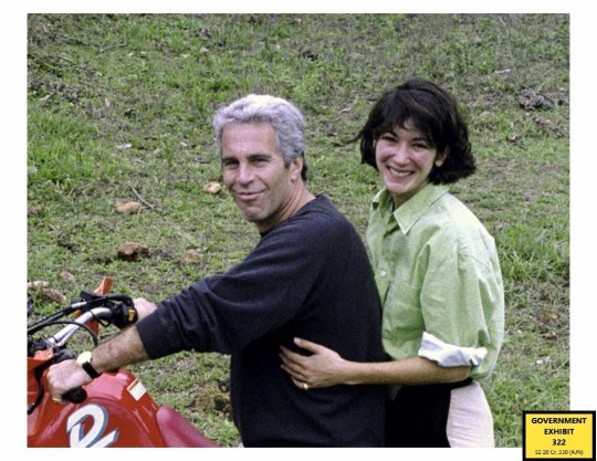 Intimate photos of Ghislaine Maxwell giving Jeffrey Epstein foot rub against her breasts on private jet released