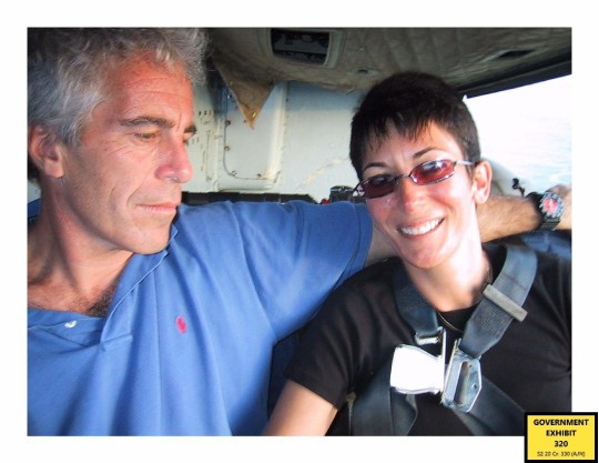 Intimate photos of Ghislaine Maxwell giving Jeffrey Epstein foot rub against her breasts on private jet released