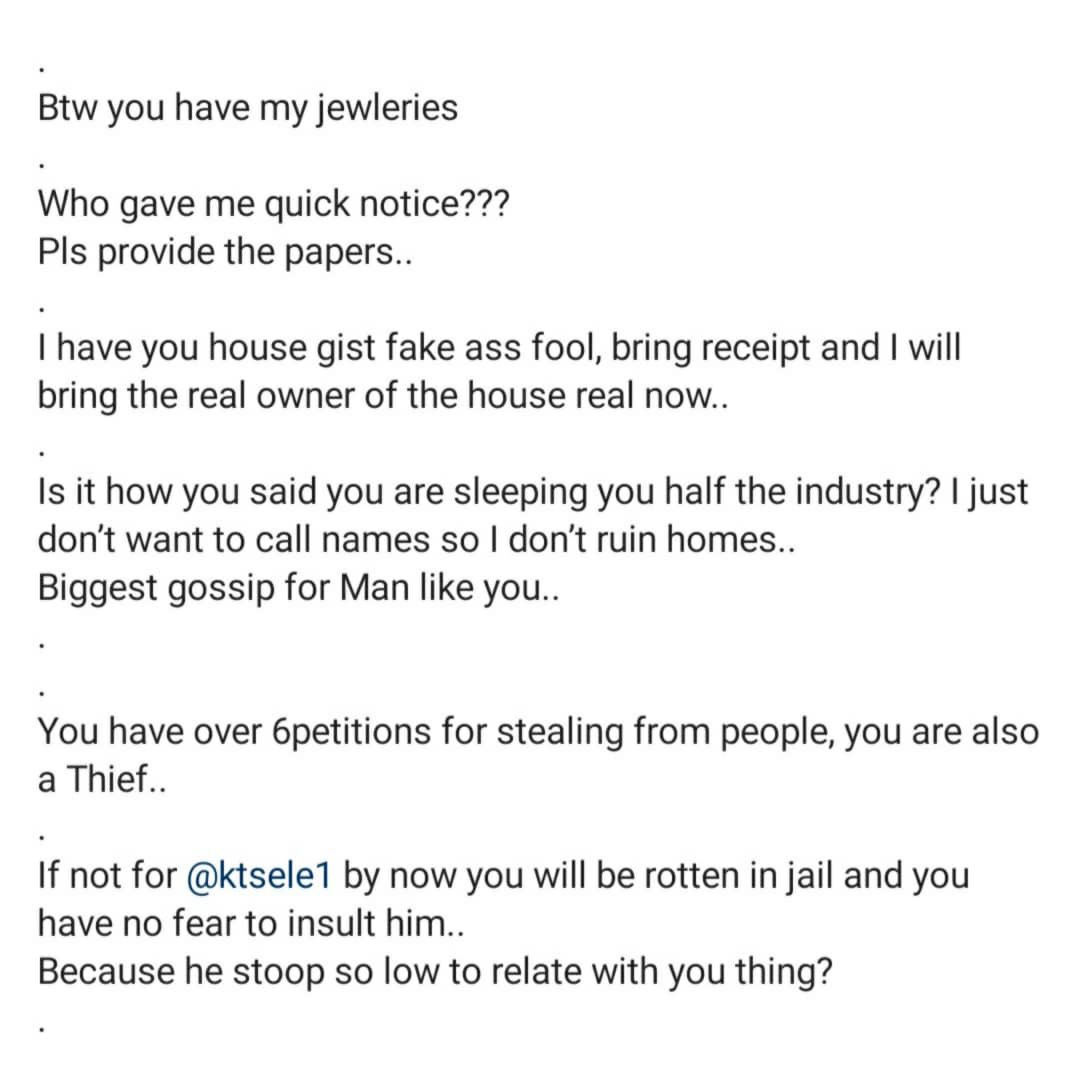 I regret ever knowing you - Tonto Dikeh drags her former bestie, Bobrisky, shares dirty secrets