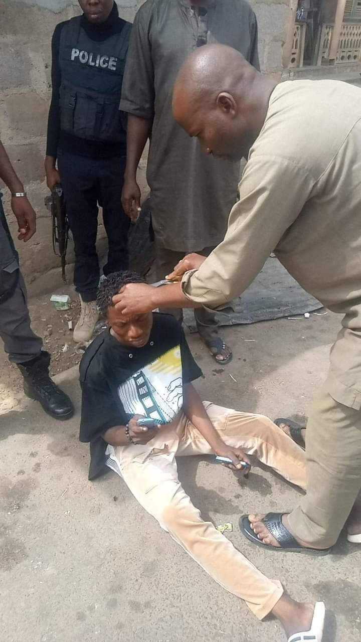 New Administrator of Okene Local Government begins cutting of dreadlocks of Kogi youths