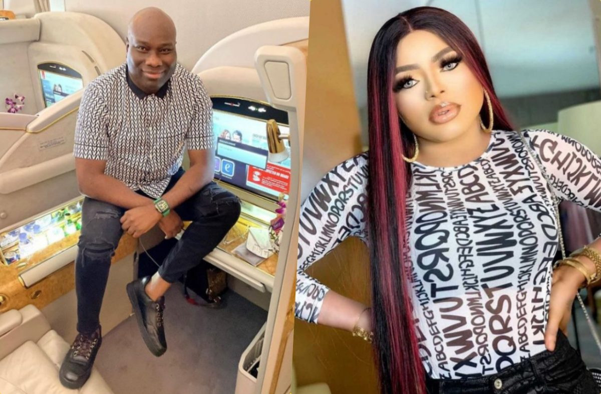 Run away from me because anytime I come to Lagos, there will be war - Mompha threatens Bobrisky (video)