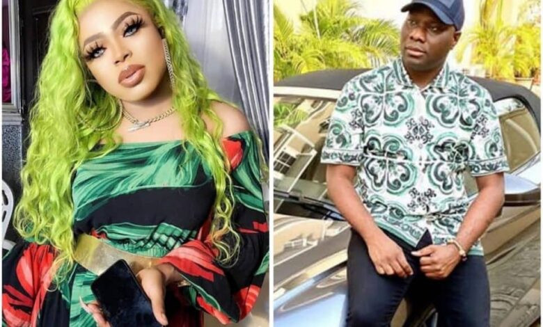 Mompha shares lawsuit notice against Bobrisky for not debunking claim of them being homos3xual partners among others, demands N1bn in damages