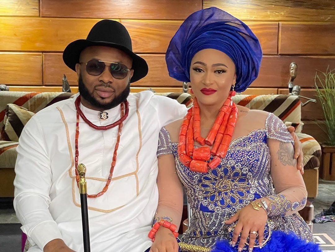  I celebrate the one who makes my home the happiest place for the few years of marital bliss - Olakunle Churchill writes as he celebrates wedding anniversary with Rosy Meurer