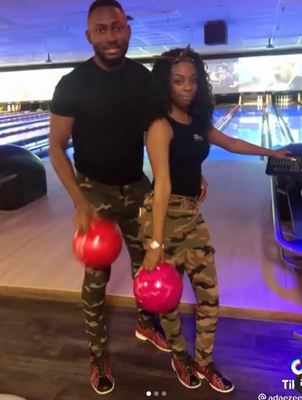 Lady shares slideshow of her loved-up photos with #BBNaija winner, Miracle after getting her heart broken by him (video)