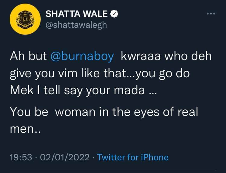 He is a rap*st, he is jealous I did the same to his girl - Shatta Wale continues dragging Burna Boy