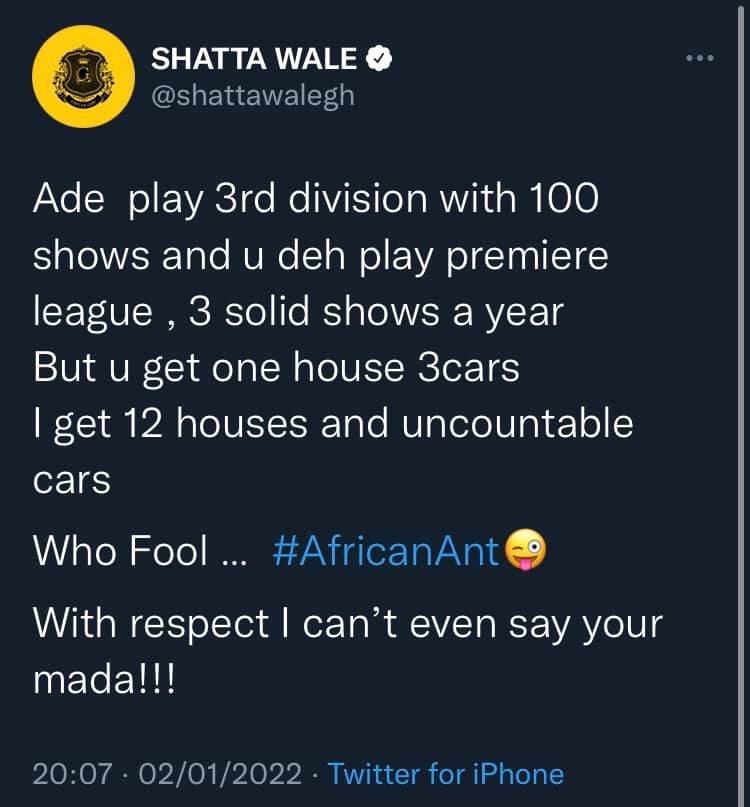 He is a rap*st, he is jealous I did the same to his girl - Shatta Wale continues dragging Burna Boy
