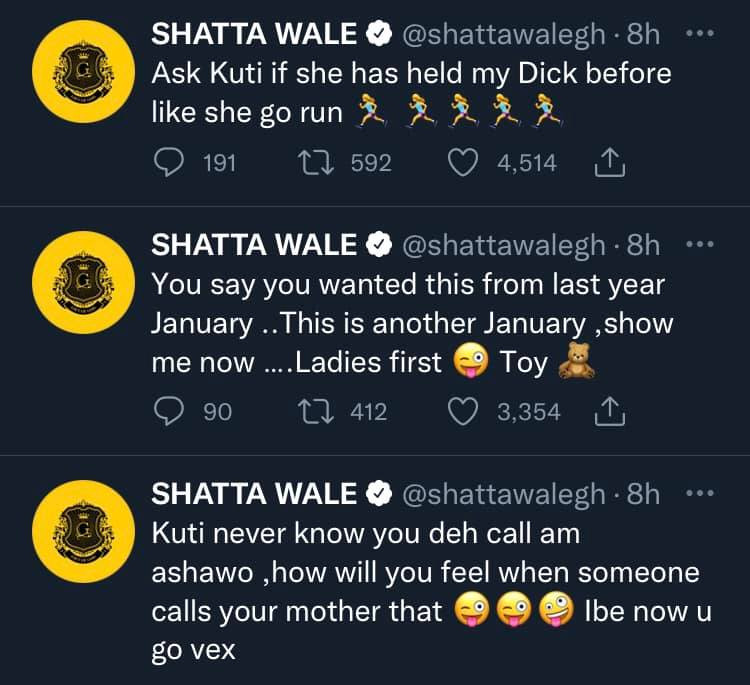 He is a rap*st, he is jealous I did the same to his girl - Shatta Wale continues dragging Burna Boy