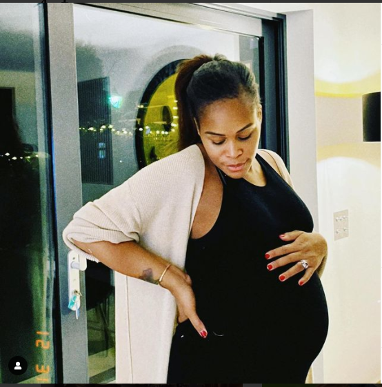Rapper, Eve flaunts baby bump days ahead of her due date