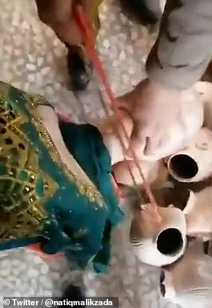 Watch Taliban behead boutique mannequins in Afghanistan because they are 