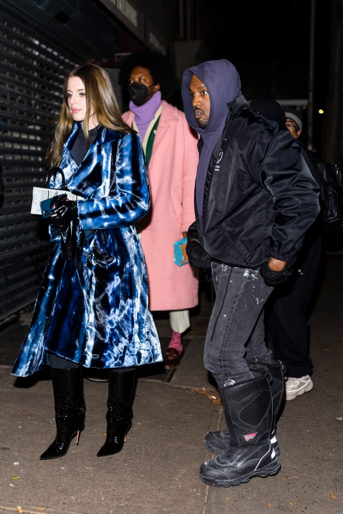 Kanye West spotted on Broadway date with Julia Fox 