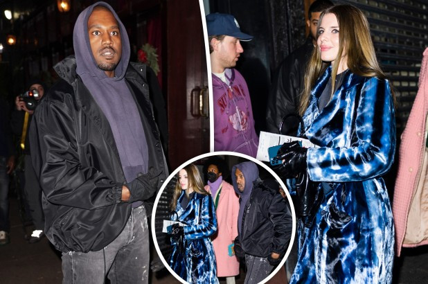 Kanye West spotted on Broadway date with Julia Fox 