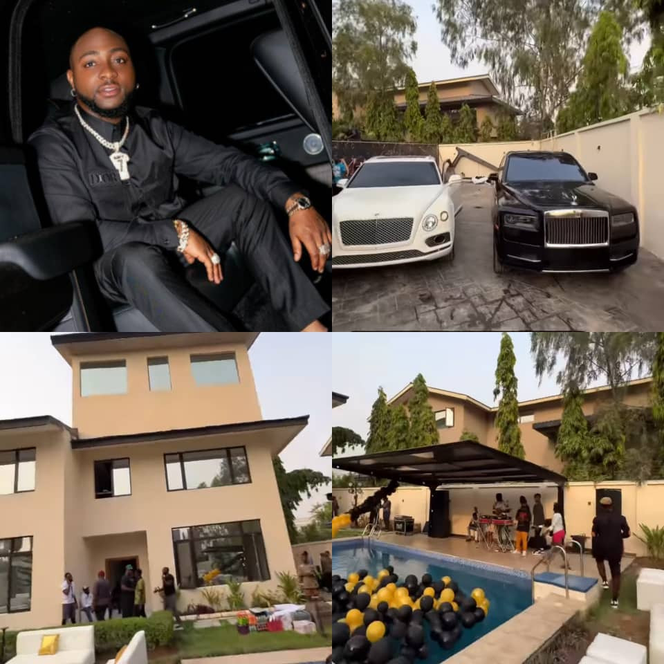 First photos and video of singer Davido