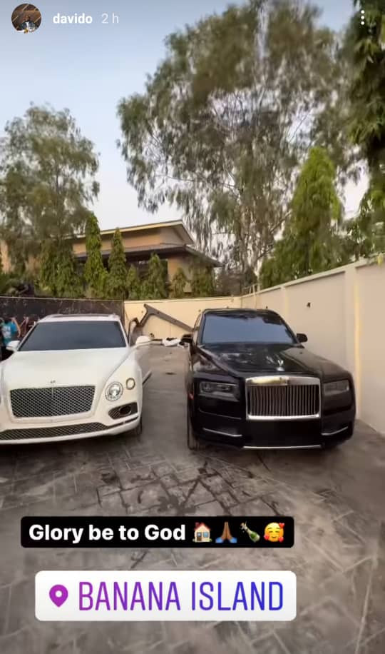 First photos and video of singer Davido