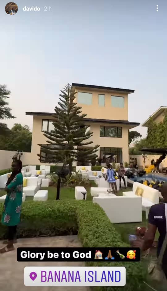 First photos and video of singer Davido