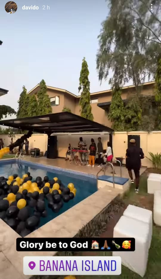 First photos and video of singer Davido