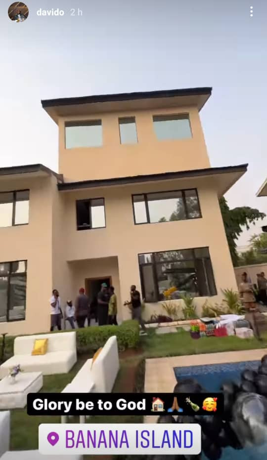 First photos and video of singer Davido
