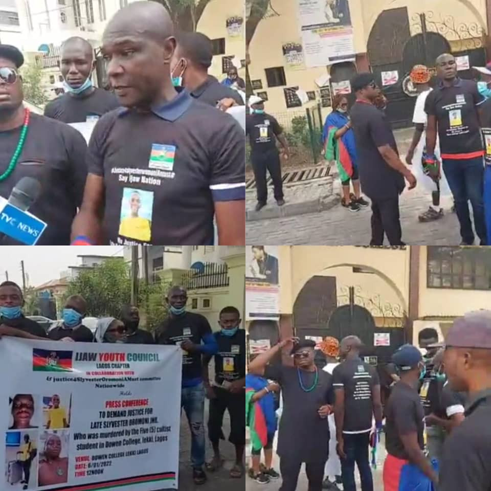 Sylvester Oromoni: We will not fold our arms and allow you threaten the peace in the state - Lagos Police Commissioner warns protesting Ijaw Youths council and others, ask them to go to court