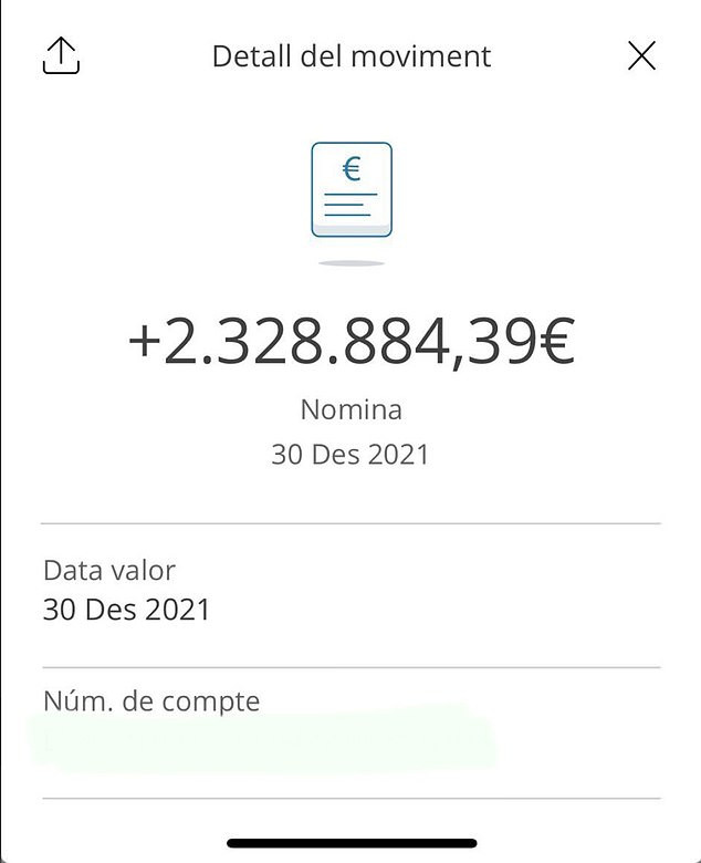 Barcelona star Gerard Pique posts his payslip on social media after reports emerged that he was the club