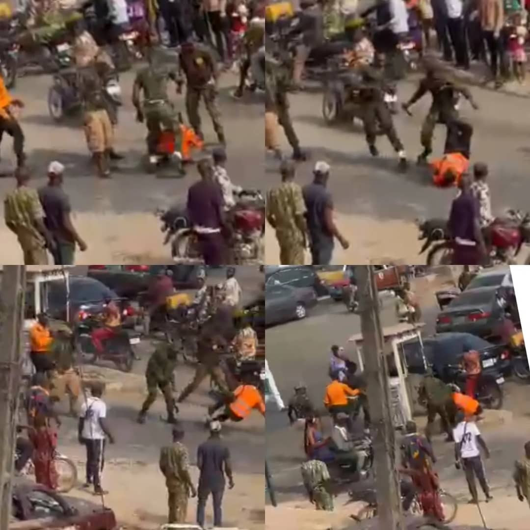 Nigerian Army arrests soldier for alleged assault on Oyo traffic wardens (video)