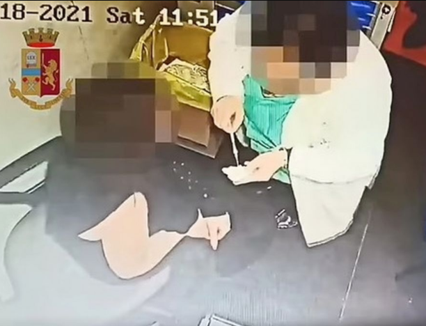 Nurse caught