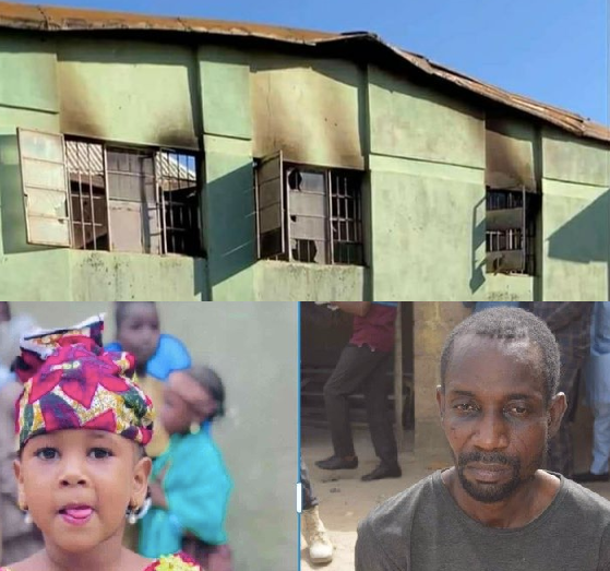 Aggrieved locals set school Hanifa attended ablaze after she was abducted and killed by school